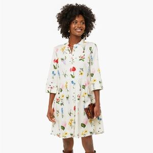 Tucknernuck Fresh Buds Royal Shirt Dress